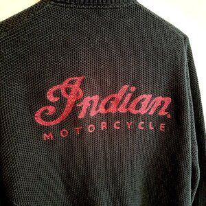 Indian Motorcycle Sweater, by Lucky Brand - Men's Large (L)